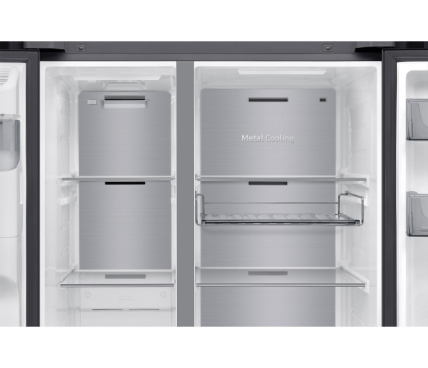 Lodówka Samsung RS80F64KEFEO No Frost 178,4cm Grafitowa Stal Auto Open Kostkarka AI 640L - 1337812 - zdjęcie 6